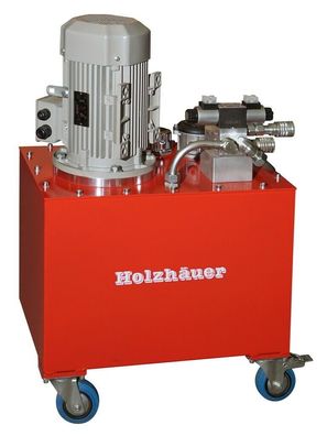 Werkstattaggregat Hydraulikaggregat mit Pumpe fahrbar