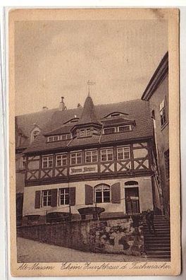 60934 Ak Alt-Meissen Eheim Zunfthaus der Tuchmacher um 1930
