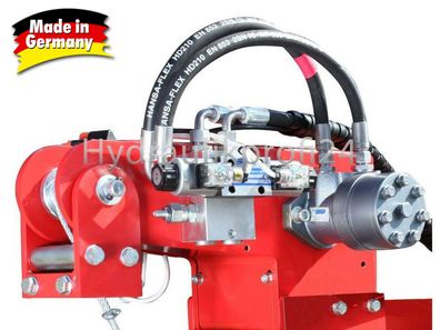 Hydraulikprofi24 - Hydraulikzylinder doppeltwirkend 60-100-1500 für  Holzspalter mit Kopfflansch 170x170x20 mm