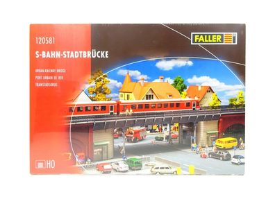 Faller H0 120581, S-Bahn-Stadtbrücke, neu, OVP