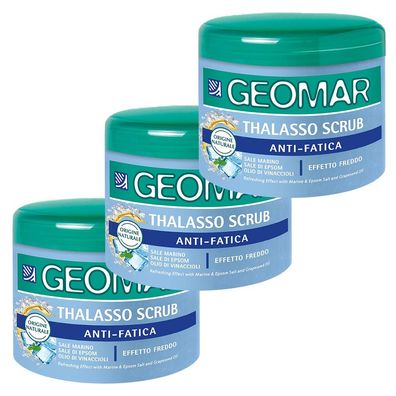GEOMAR Thalasso Scrub Peeling Anti-Fatica 3x 600 g