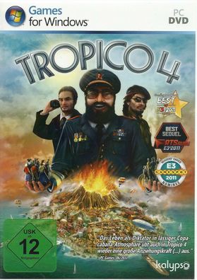 Tropico 4 (PC, 2011, DVD-Box) komplett mit Handbuch