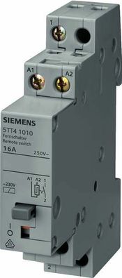 Siemens Fernschalter mit 1 Schließer Kontakt AC 230V 16A Ansteuerung A 5TT41010