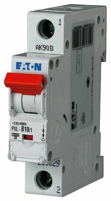 Eaton Moeller Sicherungsautomat B-Charakter 1polig B10A PXL-B10/1