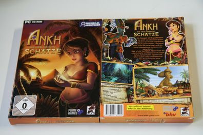 Ankh: Die verlorenen Schätze (PC, 2009, DVD-Box) New Neuware