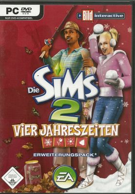 Die Sims 2: Vier Jahreszeiten Add-On (PC, 2007, DVD-Box) komplett mit Handbuch
