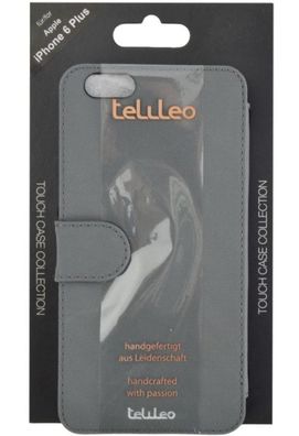 Telileo FlapTasche Flip Case SchutzHülle Cover für Apple iPhone 6 Plus 6s Plus