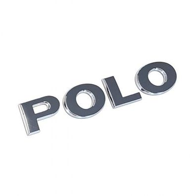 Original VW Polo 6 (2G) Schriftzug Emblem Logo chrom glänzend