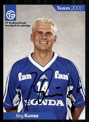 Jörg Kunze TV Großwallstadt 2000-01 TOP AK Original Signiert Handball + A 60612