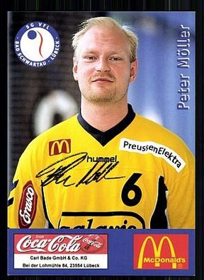 Peter Möller VFL Bad Schwartau 90er TOP AK Original Signiert Handball + A 60602