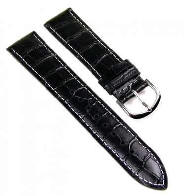 Casio Ersatzband Uhrenarmband Leder 20mm schwarz MTP-1302L