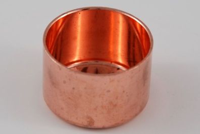2x Kupferfitting Kappe 35 mm 5301 Lötfitting copper fitting CU