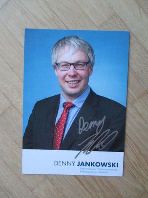 Thüringen AfD Politiker Denny Jankowski - handsigniertes Autogramm!!!