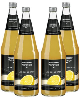Niehoffs Vaihinger Lemon Squash 1L VDF - 4er Set inkl. Pfand Mehrweg