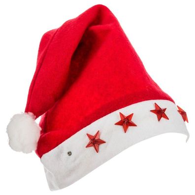 Weihnachtsmann-Mütze mit LED-Beleuchtung für Erwachsene - Fééric Lights and Christmas