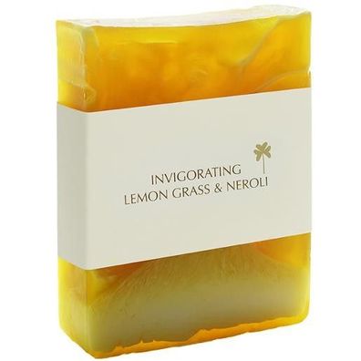 Trinitae Aromatherapy Glycerin Handmade Soap Invigorating Lemongrass and Neroli