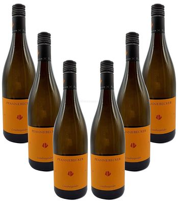 Pfannebecker - 6er Set Grauburgunder 0,75L (13,5% Vol) Trocken - Rheinhessen