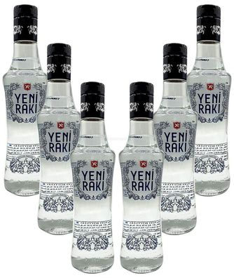 Yeni Raki - 6er Set Türkische Spirituose 0,35L (45% Vol)