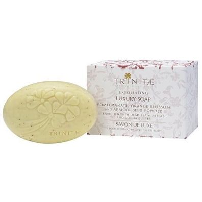 Exfoliating Luxury Soap Pomegranate, Orange Blossom and Apricot Seed Powder and Dead