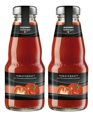 Niehoffs Vaihinger Tomatensaft 0,2L TWO - 2er Set inkl. Pfand Mehrweg