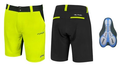 FORCE BLADE Shorts, herausnehmbare Innenhose mit Gelpolsterung /90032x #