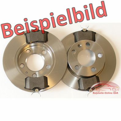 NISSAN Primera P12 2.2 - Bremsscheiben / Bremsen + BELÄGE HINTEN Hinterachse