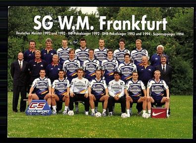Mannschaftskarte SG Wallnau-Massenheim TOP Handball + A 60655 OU