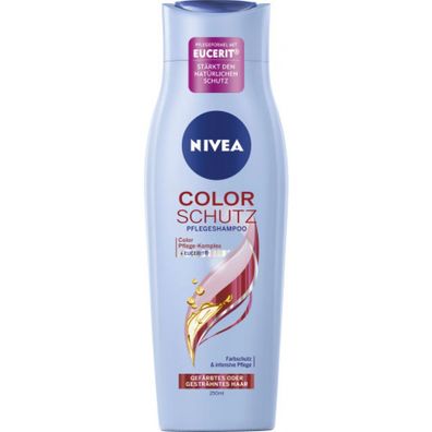 35,92EUR/1l Nivea Shampoo Color Schutz 250ml Flasche Pflegeshampoo