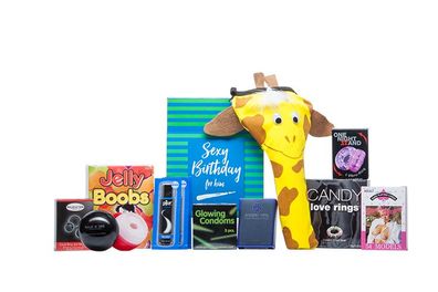 ST RUBBER Box "Sexy Birthday Surprises For Him""" - Farbe: ABS &amp; TPE