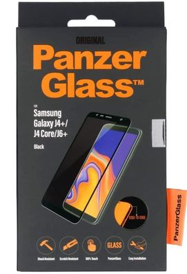 PanzerGlass Glas DisplayFolie SchutzFolie Panzer für Samsung Galaxy J4+ / J6+