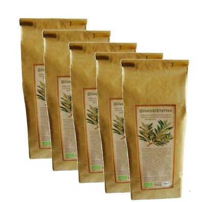 Arve Olivenblättertee Almasol 5x 150g handgepflückt aus Spanien
