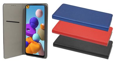 cofi1453 Buch Tasche "Smart" kompatibel mit Samsung GALAXY A21S ( A217F ) Handy ...