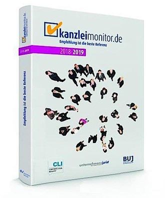 Kanzleimonitor. de 2018/2019: Empfehlung ist die beste Referenz, dfv Associa ...