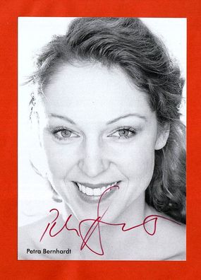 Petra Bernhardt (deutsche Schauspielerin ) - persönlich signiert