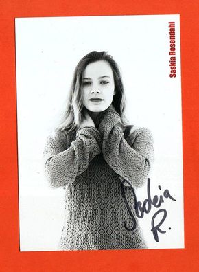 Saskia Rosendahl (deutsche Schauspielerin ) - persönlich signiert