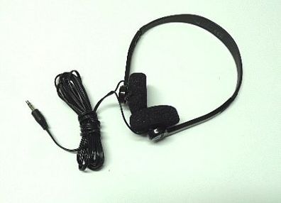 Bügelkopfhörer Leichtkopfhörer Stereo Kopfhörer 3,5 mm Klinkenstecker schwarz