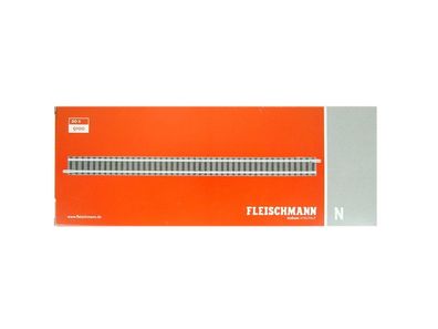 Fleischmann N 9100, 20 x gerades Gleis 222 mm, neu, OVP