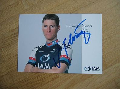 Radrennfahrer Tour de France Martin Elmiger - handsigniertes Autogramm!!!