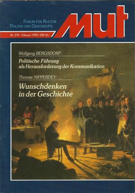 MUT - Forum für Kultur, Politik und Geschichte Nr. 270 Februar 1990