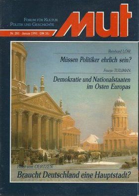 MUT - Forum für Kultur, Politik und Geschichte Nr. 281 Januar 1991