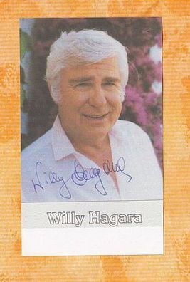 Willy Hagara - Computerausdruck, persönlich signiert