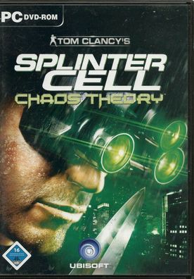 Tom Clancys Splinter Cell: Chaos Theory (PC, 2005, DVD-Box) kompl. mit Handbuch