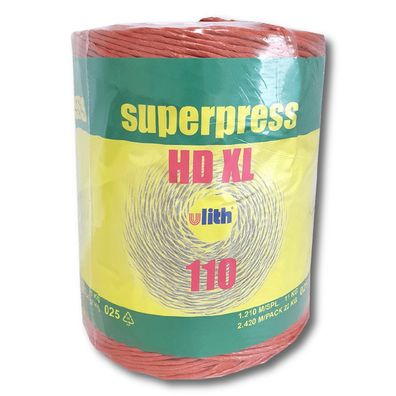 Erntegarn Pressengarn superpress HDXL rot extra stark 110m/ kg