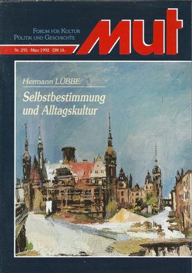 MUT - Forum für Kultur, Politik und Geschichte Nr. 295 Mai 1992