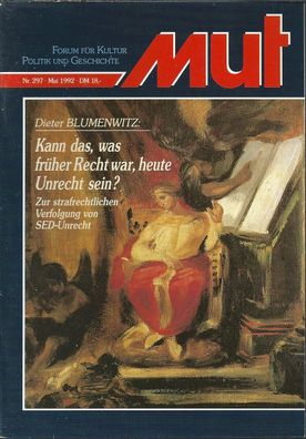 MUT - Forum für Kultur, Politik und Geschichte Nr. 297 Mai 1992