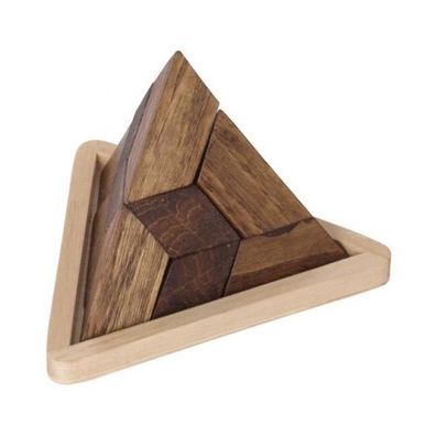 Pyramide - 5-teilig - im Holzrahmen