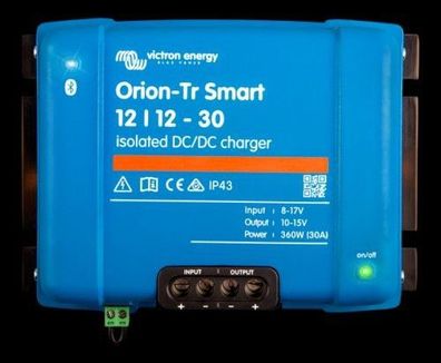 Victron Energy Orion-Tr Smart 12/12-30A (360W) DC-DC Ladegerät ORI121236120