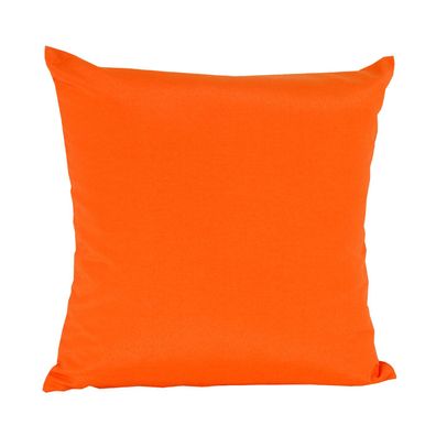 Sitzkissen - orange quadratisch 36 x 36 cm für Gartenstuhl, Terrassenstuhl, Bank