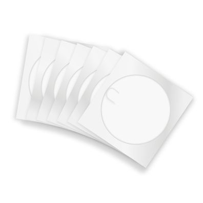 CD/ DVD Hüllen Papier Hüllen CD Sleeve Leere Papier Hüllen mit Lasche