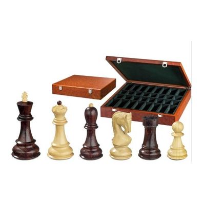 Schachfiguren - Peter der Große - Holz - Russian Staunton - Königshöhe 95 mm